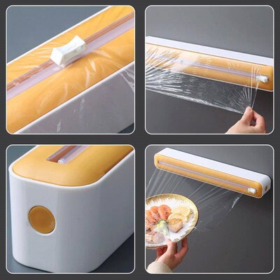 Fixing Foil Cling Film Wrap Dispenser Food Wrap Dispenser Cu