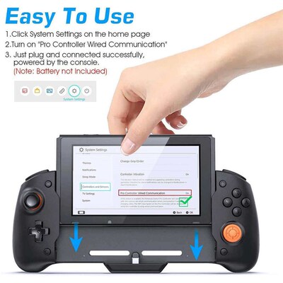 For Nintendo Switch Handheld Controller Grip Console Gamepad