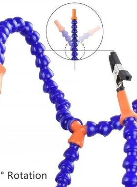 Helping Hands Soldering Third Hand PCB Tool 3 Flexable Arms