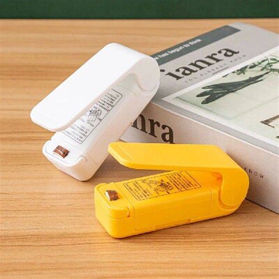 Mini Plastic Bag Sealer Machine Storage Bag Clip Sealing