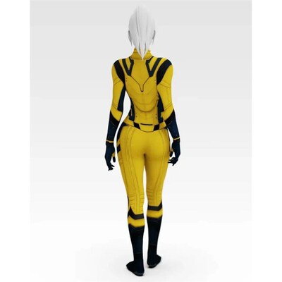 Superhero Wolverine Deadpool Halloween Costume for Adults