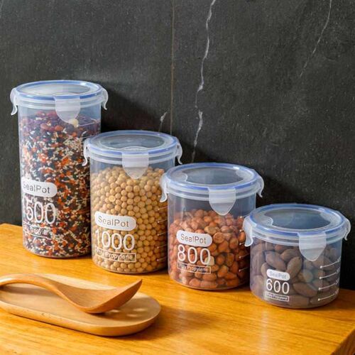 sealed food jars bottles fresh sealpot container box