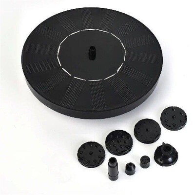 New Solar Water Fountain Pool Pond Waterfall Garden