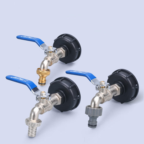 Durable IBC Tank Tap Adapter S60*6 Coarse Thread to 1/2 3/