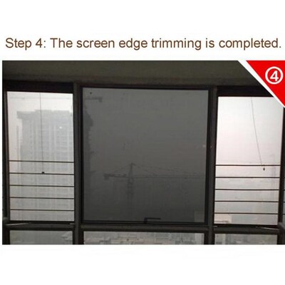Chemical Polyester Fiber Window Mesh Door Curtain Snap Net M