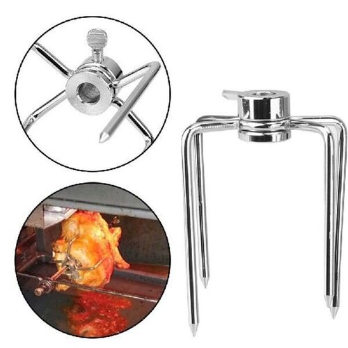 2pcs/set BBQ Tool Barbecue Supplies Charcoal Chicken Grill