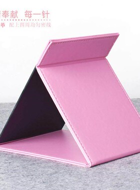 Mini portable double-sided compact mirror, suitable for stud