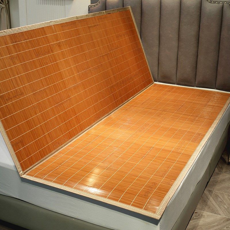 凉席竹席夏季冰丝夏天学生宿舍单人可折叠面家用草席子冬夏两用,床上用品,牛皮席,淘宝优惠券,粉丝福利购,淘宝优惠卷