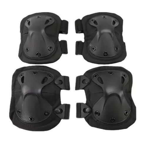2 Pairs/set Tactical Knee Pad Elbow CS Military Protector  O