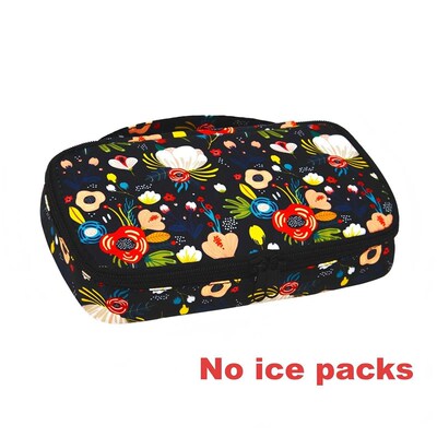 Large Portable Inulin Cooler Travel Bag - Lightweight, Durab