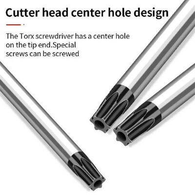 Portable 400mm Torx Screwdriver Extra Long T15 T20 T25 T30