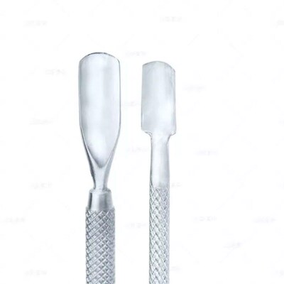 New 3Pcs Stainless Steel Nail Tools Cuticle Pusher Nippers C