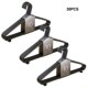Hanging Rack Hanger Dry Clothing Clothes Adult 30PCS Black