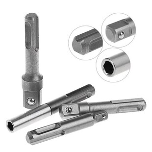 4 Pcs 1/43/81/2 SDS Socket Driver Drills+Quick Change