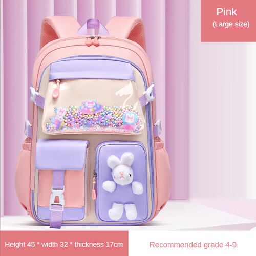 Primary School Schoolbag Girls Schoolbag Lightweight Childr