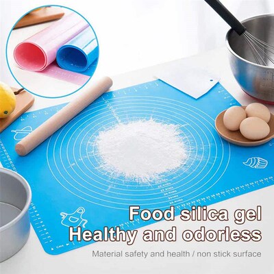 Silicone Pad Baking Mat Sheet Baking Mat Rolling Dough Pizza