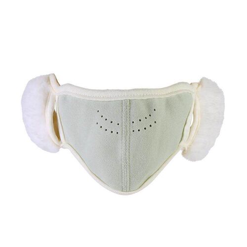 Childrens Ear-Protecting Mask for Autumn and Winter, Warm F