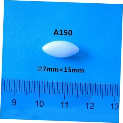 1 Pcs  Teflon Magnetic Stirrer Mixer Stir Bar PTFE Olive Con