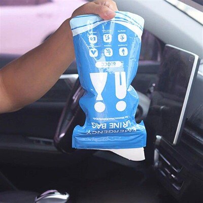 Disposable Urinal Bag Outdoor Emergency Urinate Bags 850ml