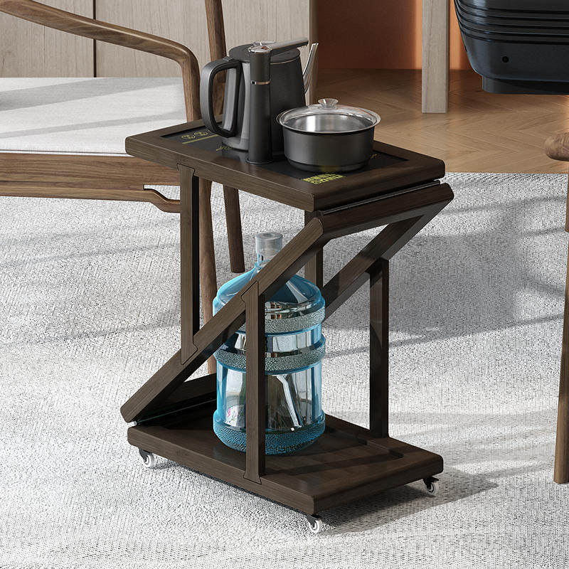 移动茶台小茶桌家用实木茶水柜带轮茶车功夫茶几烧水一体沙发边几,住宅家具,茶几,淘宝优惠券,粉丝福利购,淘宝优惠卷