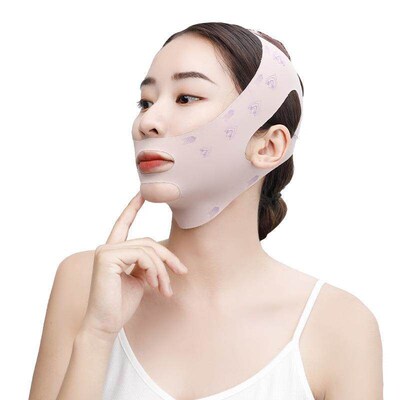 2.0 Upgraded Coral Pink V-Face Breathable Day and Night Anti