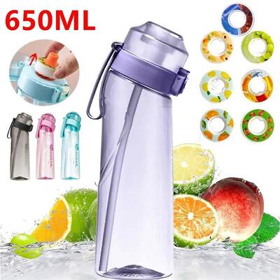 650ml Flavored Water Bottle with Flavor pods Air Water Up Bo