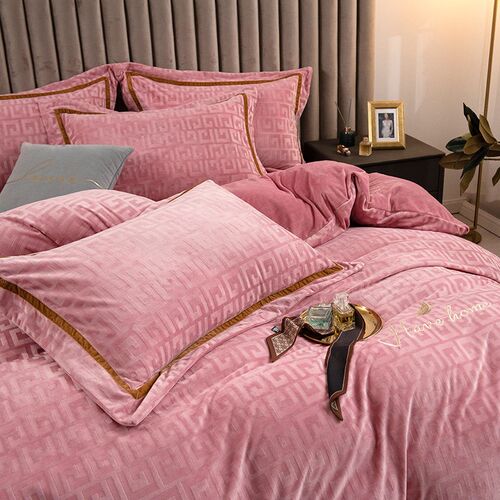 Class A Baby Super Soft Luxury Four-piece Set Thickened 2-si