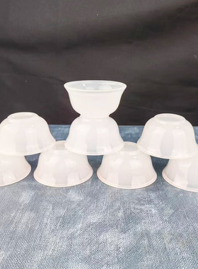 新款七供杯琉璃仿玉水碗敬水杯家用桌面供水杯供水碗民族风用品