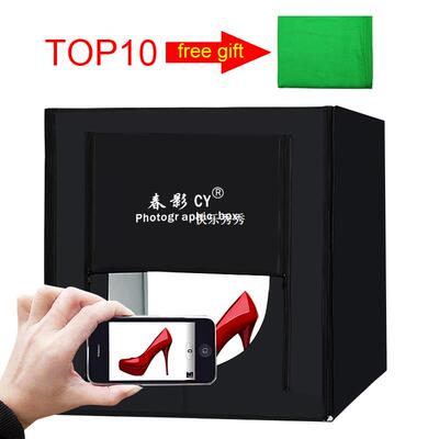 50*50*50cm Photo Studio kit LED soft box Shooting Light T