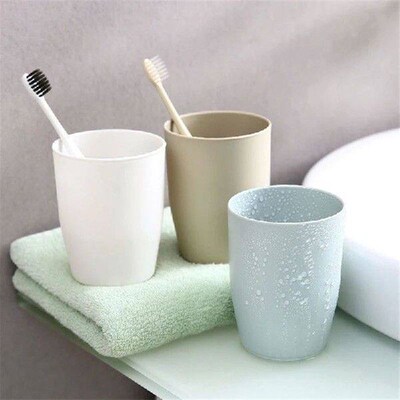 Bathroom Tumblers Plastic Mouthwash Cup Coffee Tea Water