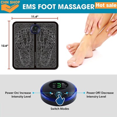 EMS Foot massager mat Acupuncture Massager Feet Relax
