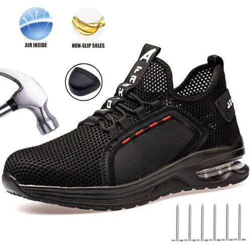 Safety Shoes Work Shoes Steel Shoes Toe MENS Strike Test In
