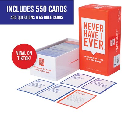 Never Have I Ever The Kinda Dirty Classic Adult Party Game