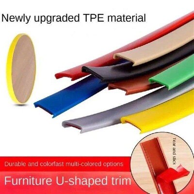 Adhesive U-molding Edge Banding Edgeband 9MM 12MM 14MM 15MM