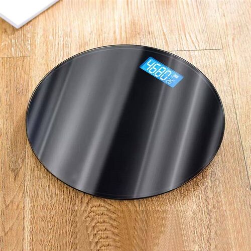 Round Solid Color Health Scale Body Fat Scale Accurate High-