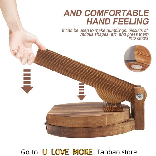 Dumpling Dough Press Presser Tool Maker Skin Manual Bun Wrap