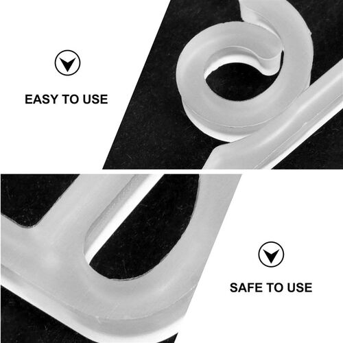 Gutter Clips for Fairy Lights Curtain Small Lamp Hook Christ