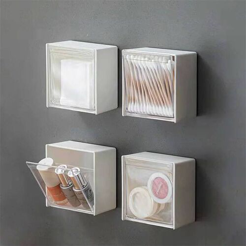 Household Supplies Plastic Wall Shelf Bathroom Organizer Mak