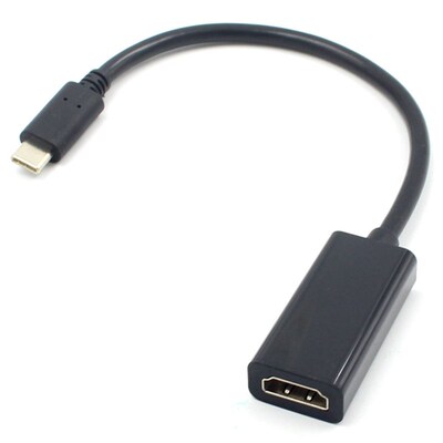 USB C to HDMI Adapter 4K 30Hz Type C 3.1 Male to HDMI