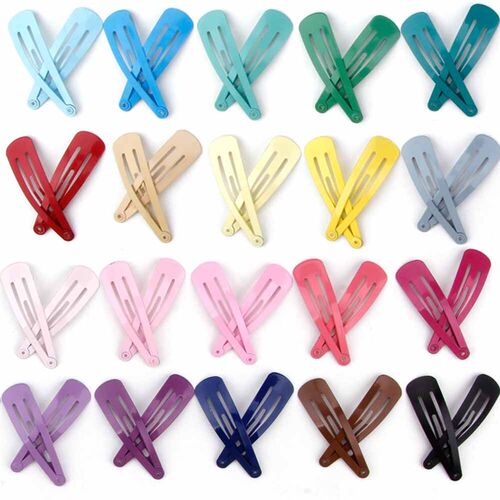 Cute 20pcs/lot Hair Clips for Women Metal Barrettes Hair Acc