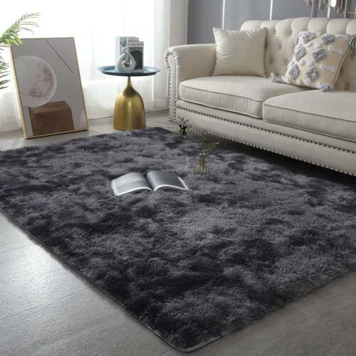 Silk Wool Tie Dye  Living Room Sofa Coffee Table Mat Bedside