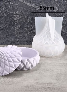 Gypsum Honey Bee Jar Silicone Molds for DIY Concrete Epoxy C