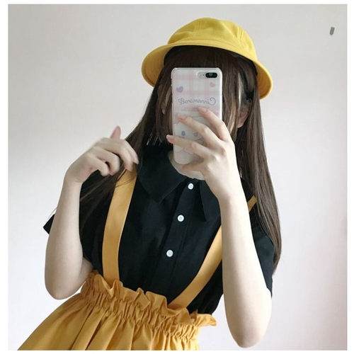 2021 New Spring Autumn Women Skirt Casual Sweet A-line Long