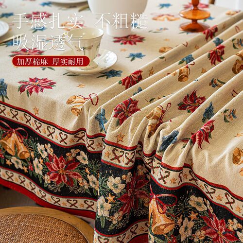 Christmas tablecloth decorations 90  x 90 ,Table Cloth Santa