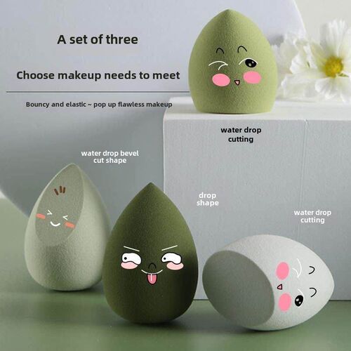 Different Sizes Makeup Sponge Dry&Wet Use Cosmetic Puff