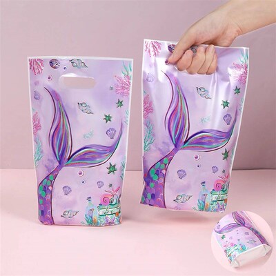 Mermad Tote Bag Under The Sea Theme Lttle Mermad Happy One B