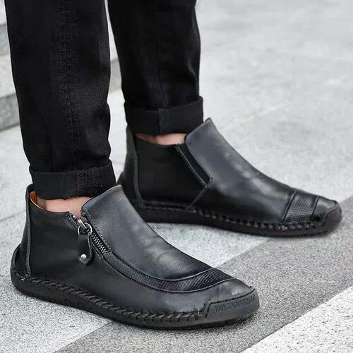 Winter new mens shoes leather shoes leather mens casual sh