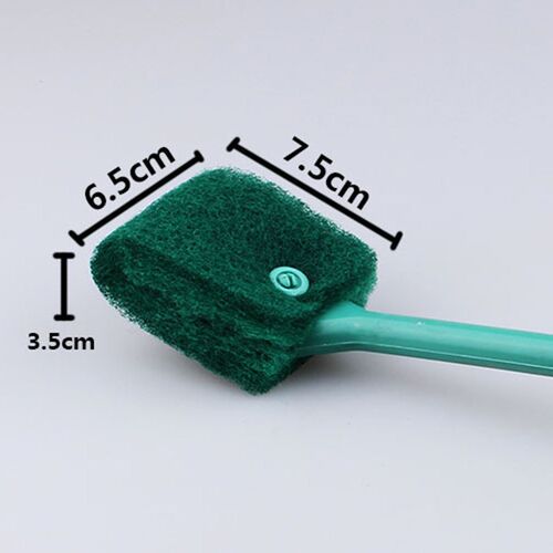 1 PC Fish Tank Cleaning Brush Plastic Sponge Aquarium Glass