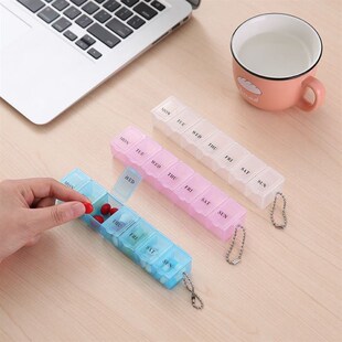 Weekly Holder Box Container Storage Organizer Medicine Pill