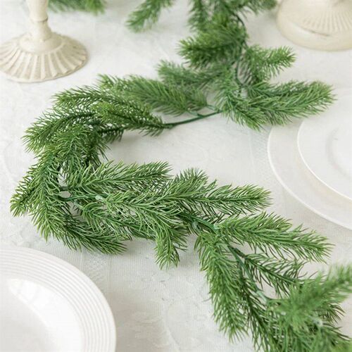 72 Mesh Pine Leaves Artificial Plants Christmas ree decorati